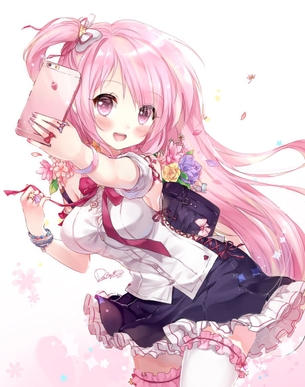 【非・微エロ】日曜日のピンク髪美少女画像まとめ　その１
