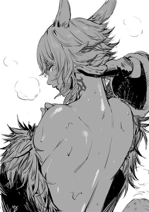 【背中】綺麗な背中が魅力的な女の子の二次元エロ画像＆イラスト Part20