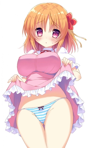 【非・微エロ】女の子の意思で見せてくれていることに意味があるたくしあげ画像まとめ