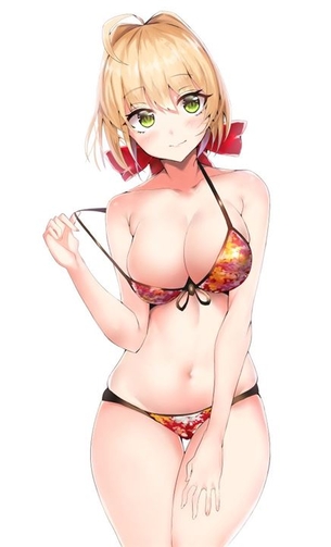 【金髪】可愛い金髪の女の子の二次元エロ画像＆イラスト Part19