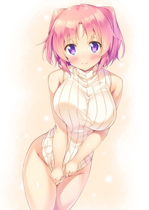 【非・微エロ】幸せを呼ぶピンクな美少女が呼ばなくても来てくれました！
