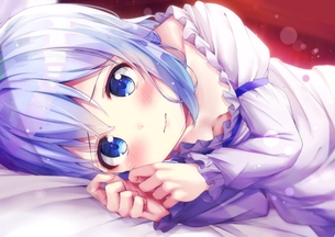 【非・微エロ】恥ずかしくて頬を赤くしている画像まとめ