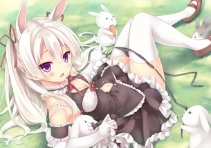 【非・微エロ】うさ耳かわいい２次元美少女まとめ