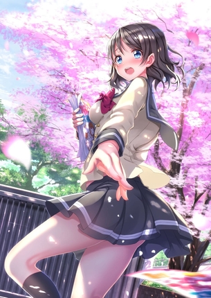 【二次元】制服を着た女子校生のエロ画像 Part.13 50枚