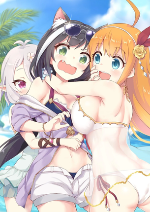 仕事で疲れた私の唯一の癒しが百合二次元エロ画像・・・尊い・・・死んじゃう。