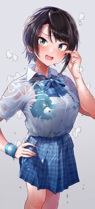 【二次】セーラー・ブレザー・制服女子画像　その５３