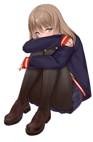 【制服JK】そろそろ増えてきて欲しい、黒タイツ女子校生ちゃんの画像