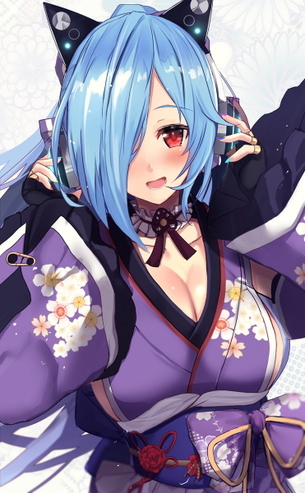【非・微エロ】水曜日の青髪美少女画像まとめ　その５６