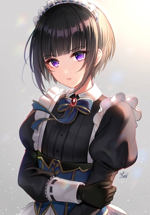 エッチなメイドに体も心も癒してもらえるエロ画像