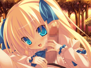 【Softhouse-seal】百園シャルロッテの手コキGIFアニメエロ画像【ぜったい猟域☆セックス・ロワイアル!!】