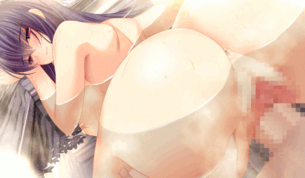 【アトリエかぐや】橘楓花の後背位セックスGIFアニメエロ画像【JD温泉。】