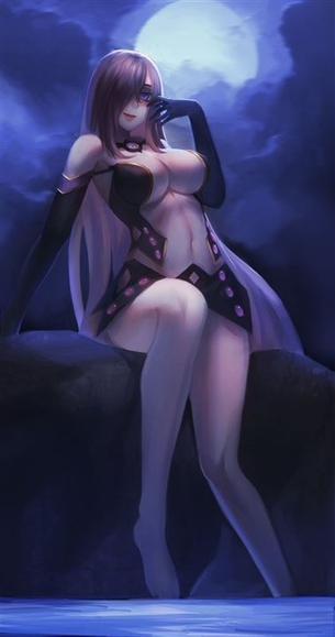 【片目隠れ】厨ニちっくな片目を隠した女の子の二次元エロ画像＆イラスト Part32