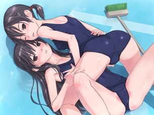 【虹画像】スク水や競泳水着の女の子の画像集 part6
