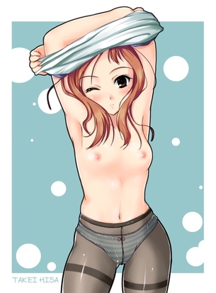 【虹画像】咲-saki-の女の子達のパンスト脚＆ニーソ脚の画像集