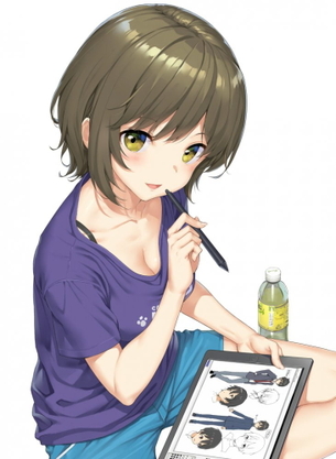 【非・微エロ】木曜日の緑髪美少女画像まとめ　その７７