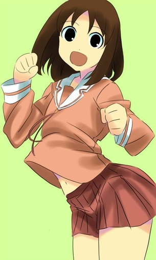 【エロ画像】あずまんが大王のエロコスプレの参考にしたくなる春日歩のキャラクター画像