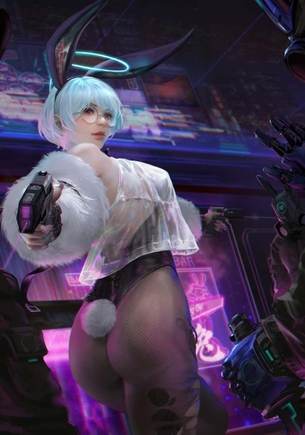 【二次】サイボーグやアンドロイドのエロ画像：イラスト その２