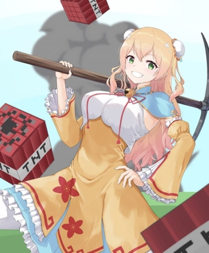 【VTuber】桃鈴ねねちゃんのエロ画像：イラスト
