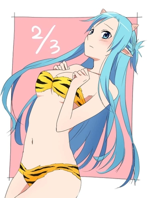 【ソードアートオンライン 】アスナのエロ画像：イラスト その７