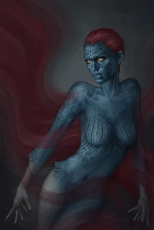 【X-MEN】ミスティークの二次エロ画像