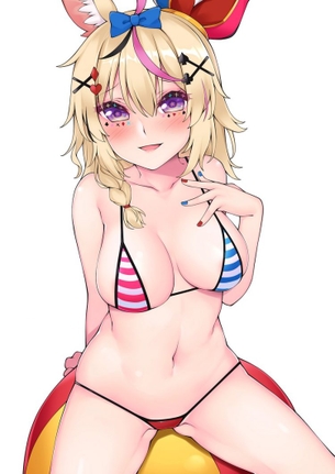 【VTuber】尾丸ポルカちゃんのエロ画像：イラスト
