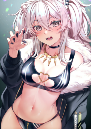 【ホロライブ】獅白ぼたんちゃんの二次エロ画像：VTuber
