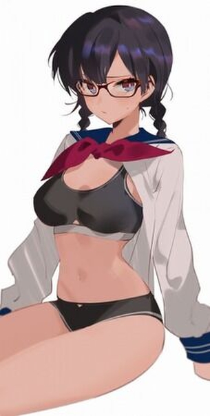 【二次】異常なエロさを持つスポブラの女の子