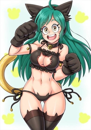 【二次】ラグドール（知床 知子）ちゃんのエロ画像：＜僕のヒーローアカデミア＞