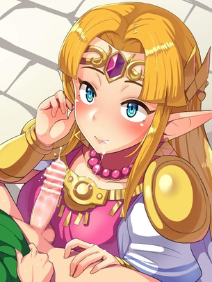 【The Legend of Zelda】ゼルダ姫のエロ画像：イラスト その３
