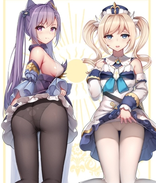 【原神】刻晴(コクセイ)ちゃんのエロ画像：イラスト その２