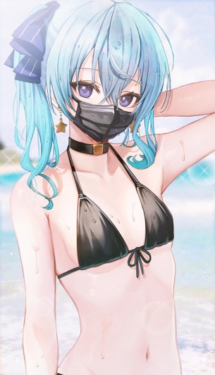 【二次】青髪女子画像　その２２