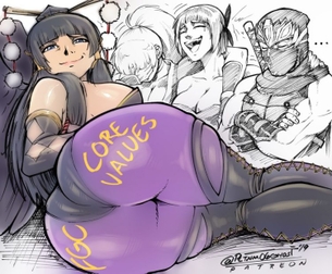 【DOA】女天狗のエロ画像：イラスト