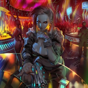 【ゲーム】「サイバーパンク2077」のエロ画像：イラスト