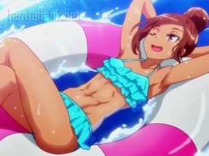 【二次】引き締まった身体の筋肉女子でエロ画像まとめたw