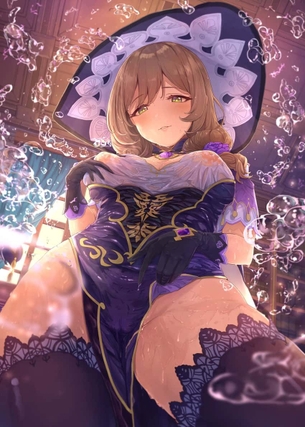 【原神】リサのエロ画像：イラスト その４