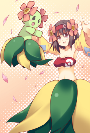 【ポケモン】エリカちゃんのエロ画像：イラスト