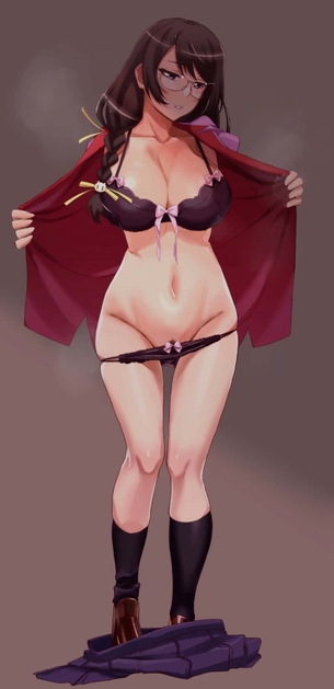 【化物語】羽川翼(ブラック羽川)ちゃんのエロ画像：イラスト その８