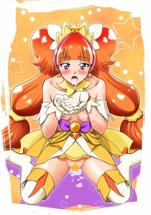 [プリキュア][エロ画像]キュアトゥインクルに口内発射したよ～♪