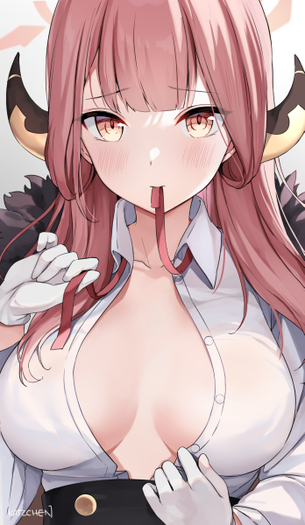 ブルーアーカイブ　ポンコツ悪魔　陸八魔アルの萌・エロ画像2