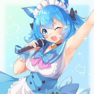 【非・微エロ】水曜日の青髪美少女画像まとめ　その３５