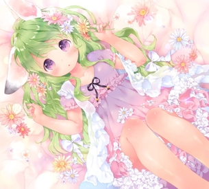 【非・微エロ】木曜日の緑髪美少女画像まとめ　その３５