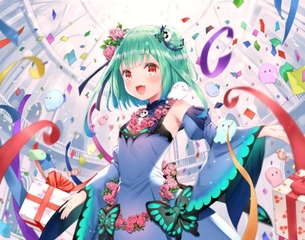 【非・微エロ】木曜日の緑髪美少女画像まとめ　その３３