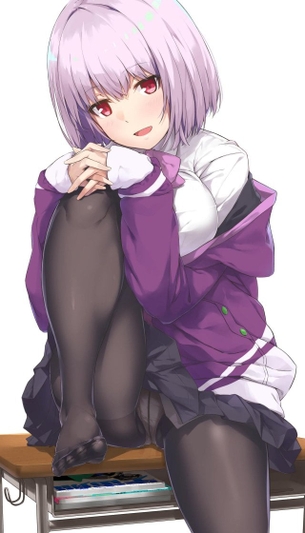 【非・微エロ】黒タイツ着用で美脚に磨きがかかった女の子たちまとめ　その４