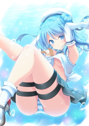 【非・微エロ】水曜日の青髪美少女画像まとめ　その３２