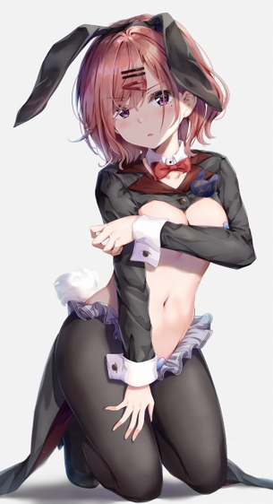 【バニーガール？】逆バニーとかいう不思議な衣装の二次エロ画像