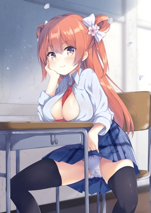 【非・微エロ】たくしあげ中の女の子に心を揺さぶられる画像まとめ　その３