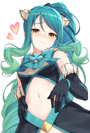 【非・微エロ】木曜日の緑髪美少女画像まとめ　その３６