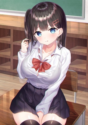 【非・微エロ】可愛くてたわやかな完全服！学校制服美少女画像まとめ　その９