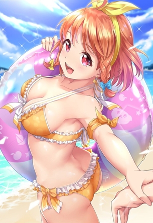 【非・微エロ】季節なんて関係ない！見たいときに見る水着美少女画像まとめ　その１６