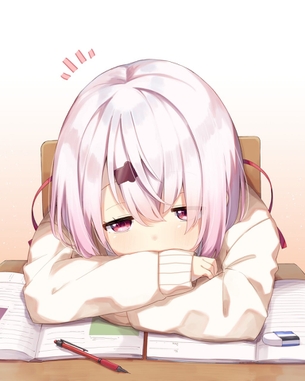 【非・微エロ】眠くて眠くてしょうがない女の子たちまとめ　その４.５